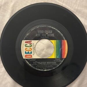 Black Vinyl Record - The Wilburn Brothers